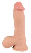 Nature Skin Model M - Elastyczna Forma Intymna z Ruchomą Powierzchnią 19,9 cm