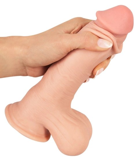 Nature Skin Model M - Elastyczna Forma Intymna z Ruchomą Powierzchnią 19,9 cm Nature Skin Model M - Elastyczna Forma Intymna z Ruchomą Powierzchnią 19,9 cm