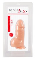 Realistixxx Model Real Big Dong 24,5 cm z przyssawką, teksturowany