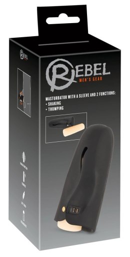 Rebel Wstrząsająca Maszyna Intymna 2 Funkcje Regulacja Rozmiaru 15,7cm