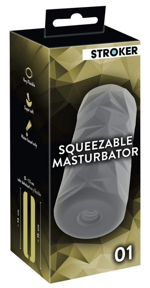 Stroker Handy Squeezable 01 - model ręczny, elastyczny, 15 cm Stroker Handy Squeezable 01 - model ręczny, elastyczny, 15 cm