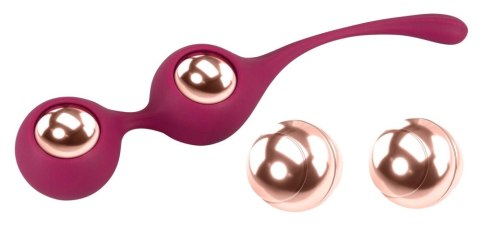 Sweet Smile Love Balls Training - zestaw kulek treningowych Kegla z wymiennymi obciążnikami, silikon Sweet Smile Love Balls Training - zestaw kulek treningowych Kegla z wymiennymi obciążnikami, silikon