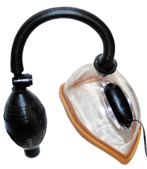 You2Toys - Model z pompką i wibracją, anatomiczna przyssawka, czarny You2Toys - Model z pompką i wibracją, anatomiczna przyssawka, czarny
