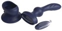 3Some Zakrzywiony Wibrator Prostaty i Punktu G z Pilotem, Czarny 14,2 cm