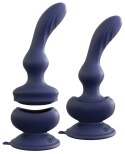 3Some Zakrzywiony Wibrator Prostaty i Punktu G z Pilotem, Czarny 14,2 cm