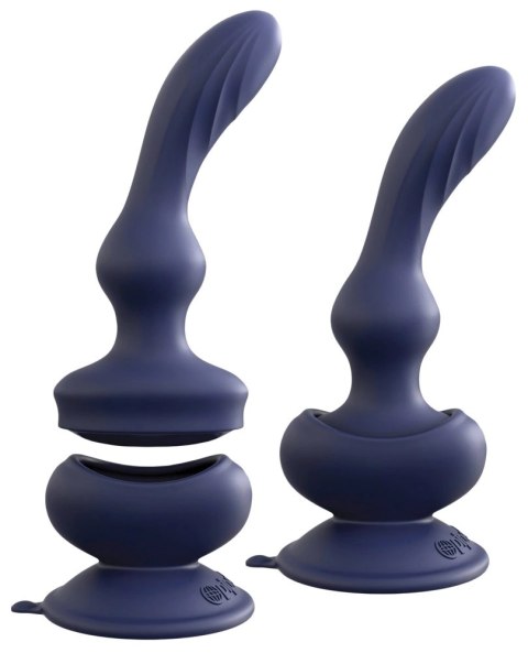 3Some Zakrzywiony Wibrator Prostaty i Punktu G z Pilotem, Czarny 14,2 cm 3Some Zakrzywiony Wibrator Prostaty i Punktu G z Pilotem, Czarny 14,2 cm