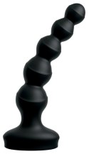 3some Model Koraliki Wibrujące z Pilotem i Przyssawką, silikonowe, 16,8 cm