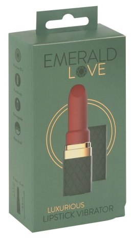 Emerald Love Lipstick Mini - Mini Wibrator idealny do torebki