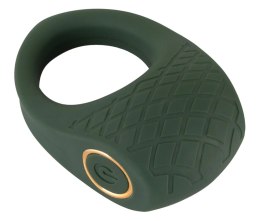 Emerald Love Luxurious Vibro Ring - silikonowy pierścień z 10 trybami