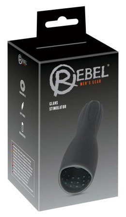 Rebel Glans Stimulator model kompaktowy 10 trybow, soft touch, ładowalny