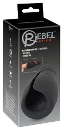 Rebel Intymna Maszyna Podgrzewająca 7 Trybow Wibracji Czarna 15cm