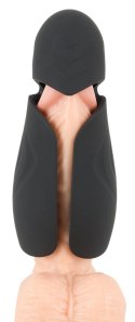 Rebel Intymna Maszyna Podgrzewająca 7 Trybow Wibracji Czarna 15cm