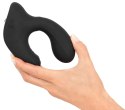 Rebel RC Butt Plug silikonowy, 3 funkcje, z pilotem, czarny, 14,2 cm