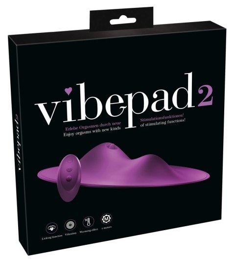 Vibepad Bezprzewodowa Nakładka Stymulująca z Podgrzewaniem i Pilotem Vibepad Bezprzewodowa Nakładka Stymulująca z Podgrzewaniem i Pilotem