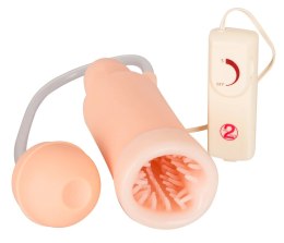 You2Toys Intymna Nakładka z Pompką i Funkcją Wibracji 20 cm