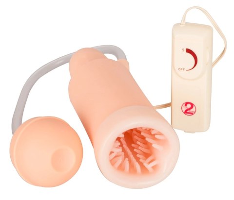 You2Toys Intymna Nakładka z Pompką i Funkcją Wibracji 20 cm You2Toys Intymna Nakładka z Pompką i Funkcją Wibracji 20 cm