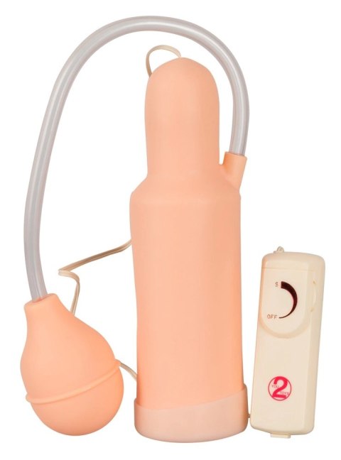 You2Toys Intymna Nakładka z Pompką i Funkcją Wibracji 20 cm You2Toys Intymna Nakładka z Pompką i Funkcją Wibracji 20 cm