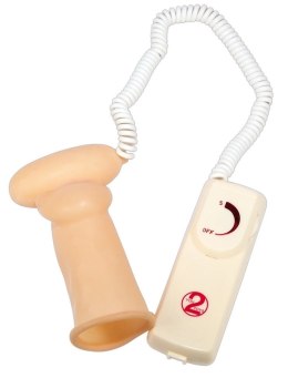 You2Toys Wibrator z pilotem lateksowy 8 cm regulacja wibracji