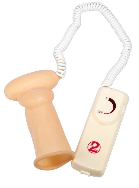 You2Toys Wibrator z pilotem lateksowy 8 cm regulacja wibracji You2Toys Wibrator z pilotem lateksowy 8 cm regulacja wibracji