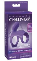 FANTASY C-Ringz model wibracyjny silikonowy z pilotem czarny