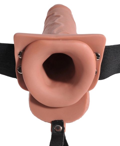 Fetish Fantasy Series Uprząż intymna z funkcją dozowania 21,6 cm brązowa Fetish Fantasy Series Uprząż intymna z funkcją dozowania 21,6 cm brązowa