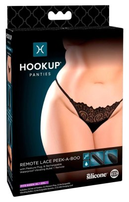HookUp Panties Koronkowe Majtki XL-XXL z Systemem Wibracji i Pilotem
