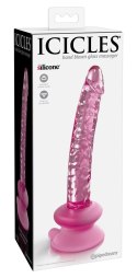 Icicles Model 67 Szklana Maszyna Intymna z Podstawką 17 cm