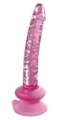 Icicles Model 67 Szklana Maszyna Intymna z Podstawką 17 cm