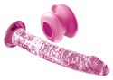 Icicles Model 67 Szklana Maszyna Intymna z Podstawką 17 cm