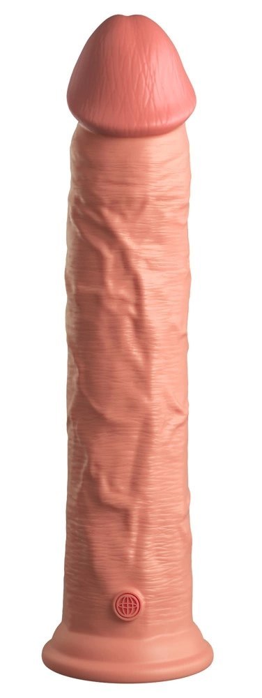 King Cock Elite Model 11" silikonowy z przyssawką jasny 28 cm King Cock Elite Model 11" silikonowy z przyssawką jasny 28 cm