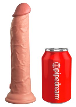 King Cock Elite Model silikonowy z przyssawką 23 cm jasny beżowy