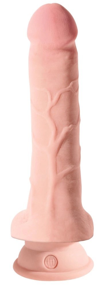King Cock Plus Model 20 cm Jasny - Anatomiczny z Przyssawką i Bazą King Cock Plus Model 20 cm Jasny - Anatomiczny z Przyssawką i Bazą