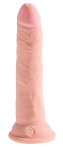 King Cock Plus Model 7" Triple Density Jasny Beż 18 cm z Przyssawką