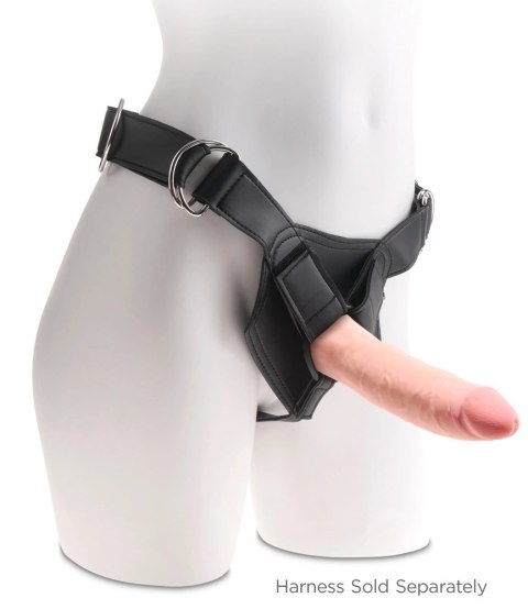 King Cock Plus Model 7" Triple Density Jasny Beż 18 cm z Przyssawką King Cock Plus Model 7" Triple Density Jasny Beż 18 cm z Przyssawką