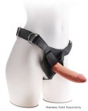 King Cock Plus Model 7" Triple Density Przyssawka 18cm Ciemny TPE