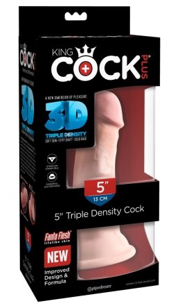 King Cock Plus model 13 cm jasny - elastyczny system z przyssawką