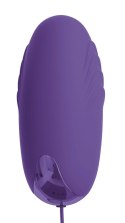 OMG! Silikonowe Jajeczko Wibracyjne 20 Trybow Fioletowe 6,5cm