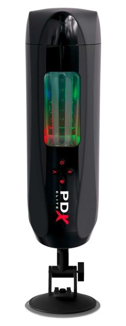 PDX Elite Ultimate Milker 2 system wibracji i spiralnej rotacji 27 cm
