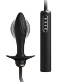 Pipedream Anal Fantasy Elite Auto-Throb Plug silikonowy, pompowany, wibrujący