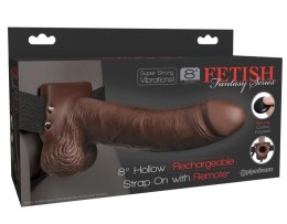 Pipedream Fetish Fantasy Series Uprząż z ciemnym wibratorem i pilotem
