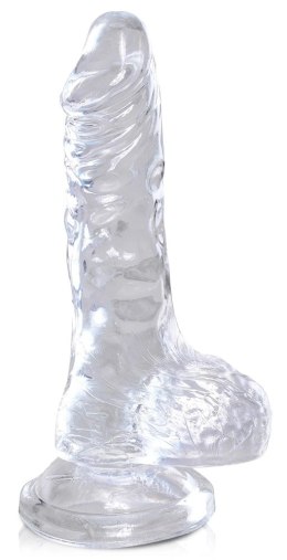 Pipedream King Cock Clear Model z Przyssawką i Anatomiczną Bazą 10,2 cm