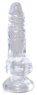 Pipedream King Cock Clear Model z Przyssawką i Anatomiczną Bazą 10,2 cm