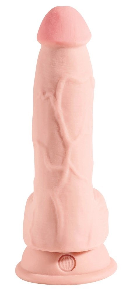 Pipedream King Cock Plus 13 cm jasny - model z przyssawką TPE Pipedream King Cock Plus 13 cm jasny - model z przyssawką TPE