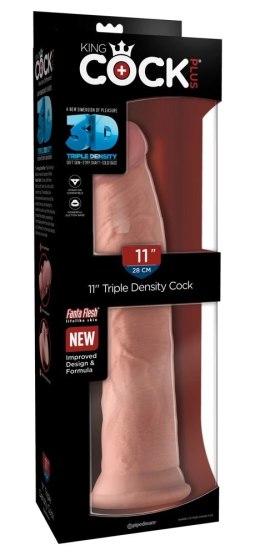 Pipedream King Cock Plus 28 cm jasny anatomiczny model z przyssawką