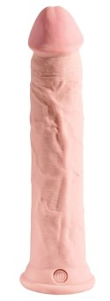 Pipedream King Cock Plus 28 cm jasny anatomiczny model z przyssawką
