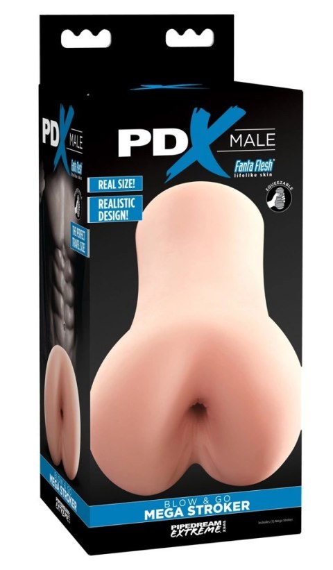 Pipedream PDX Male - Model z anatomicznym otworem cielisty 16,3 cm Pipedream PDX Male - Model z anatomicznym otworem cielisty 16,3 cm