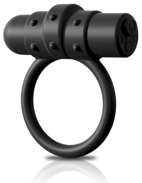 Sir Richards Pierścień Silikonowy Wibrujący 3cm USB Czarny Sir Richards Pierścień Silikonowy Wibrujący 3cm USB Czarny