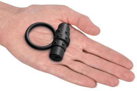 Sir Richards Pierścień Silikonowy Wibrujący 3cm USB Czarny Sir Richards Pierścień Silikonowy Wibrujący 3cm USB Czarny