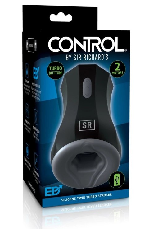 Sir Richards SRC Silicone Twin Turbo Stroke - maszyna intymna, 10 trybow, silikon