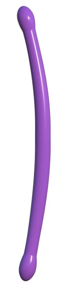 Classix Double Flex Model 44cm Fioletowy - elastyczny system dwustronny PVC